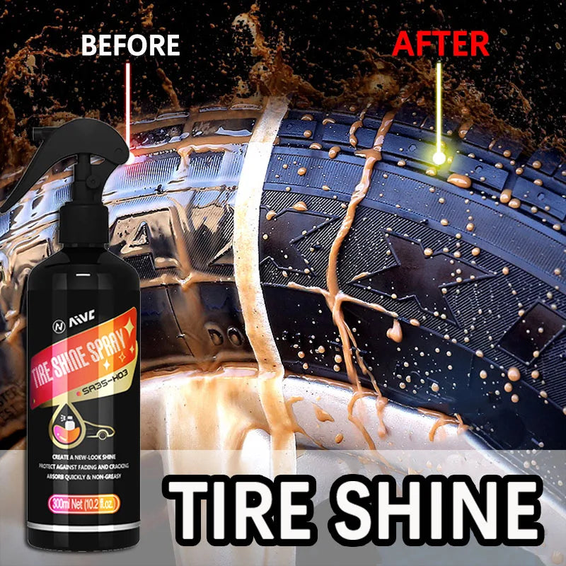 Tire Shine & Plastic Restorer Spray