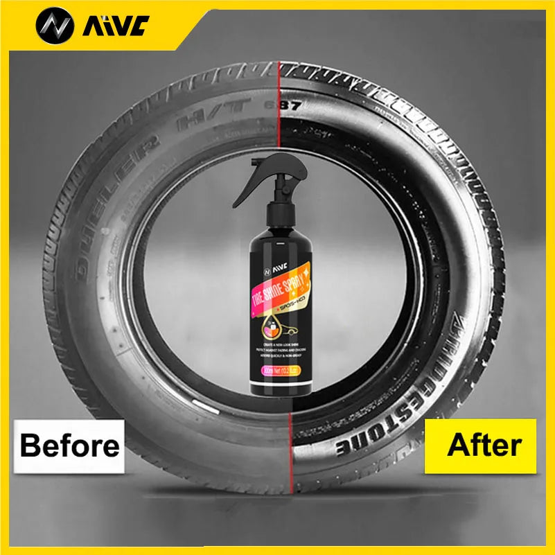 Tire Shine & Plastic Restorer Spray