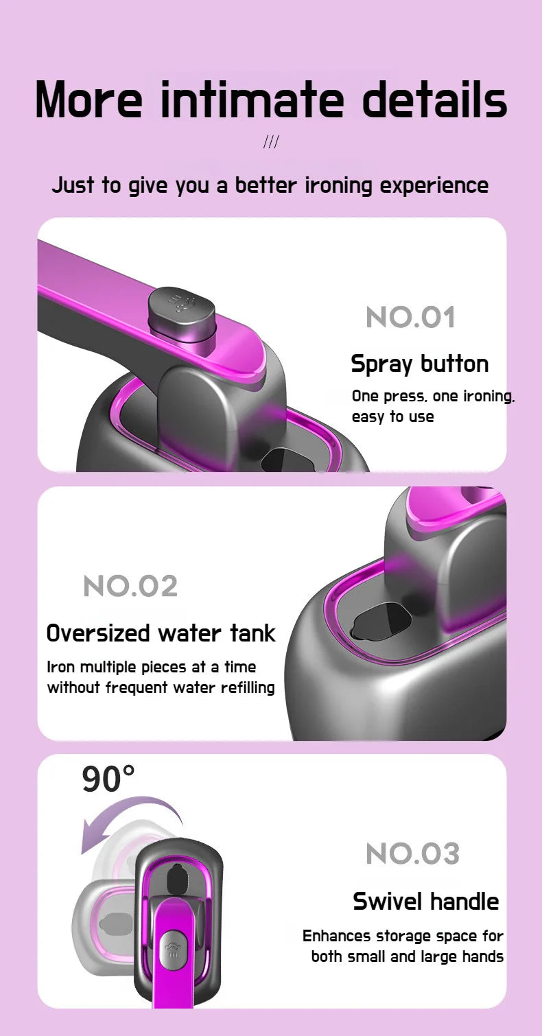 Portable Handheld Steam Iron