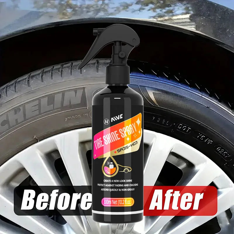 Tire Shine & Plastic Restorer Spray