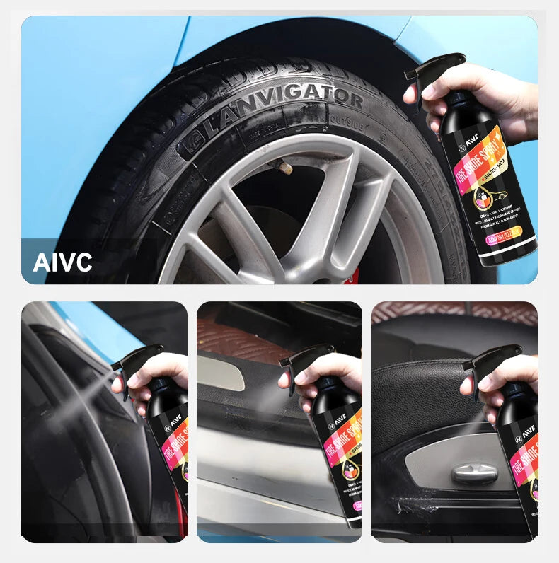 Tire Shine & Plastic Restorer Spray