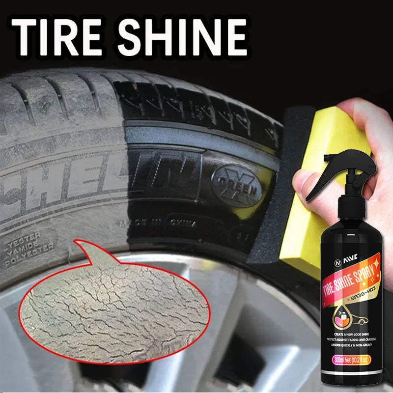 Tire Shine & Plastic Restorer Spray